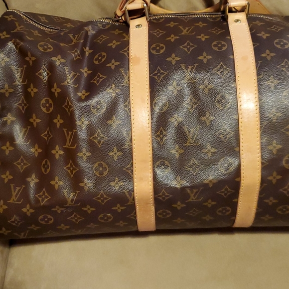 Louis Vuitton Canvas Keepall 55 - Picture 3 of 8